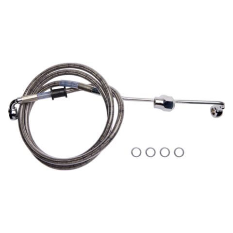 Drag Specialties Rear Brake Line Kit For Non-ABS Harley Touring 2014-2019