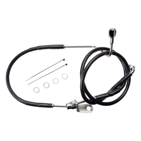 Drag Specialties Rear Brake Line Kit For Non-ABS Harley Softail 2011-2017