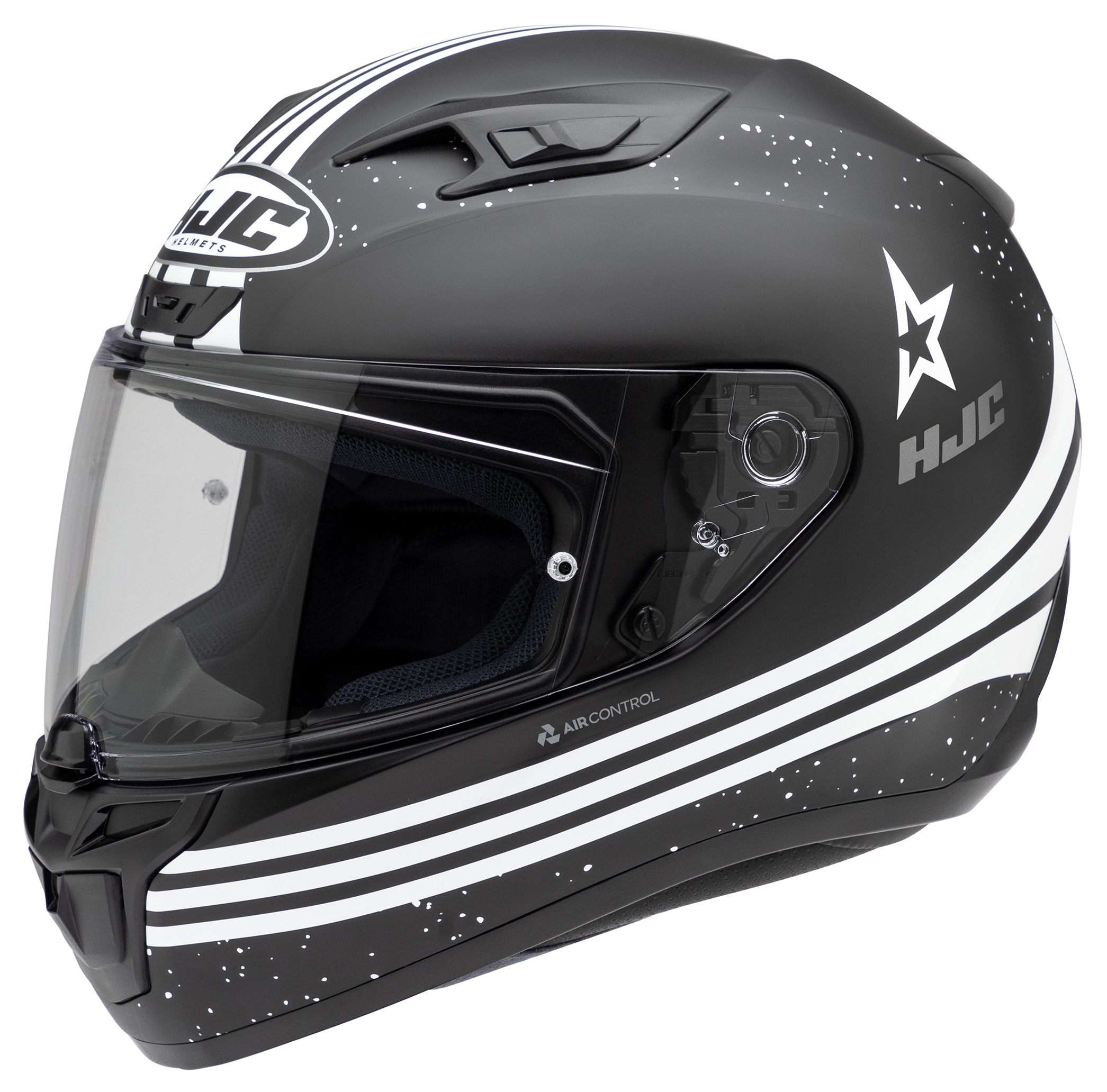 hjc fi-10 helmet C10 31 shield provides a wide field of view and is prepared for a Pinlock insert to help reduce fogging HJC i10 Strix Helmet