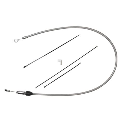 Drag Specialties Stock Length Upper Clutch Cable For Harley FLHC/S / FXLR/S/ST 2018-2024