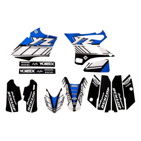FLU Designs PTS 6 Graphics Kit Yamaha WR250F / WR450F 2007-2013
