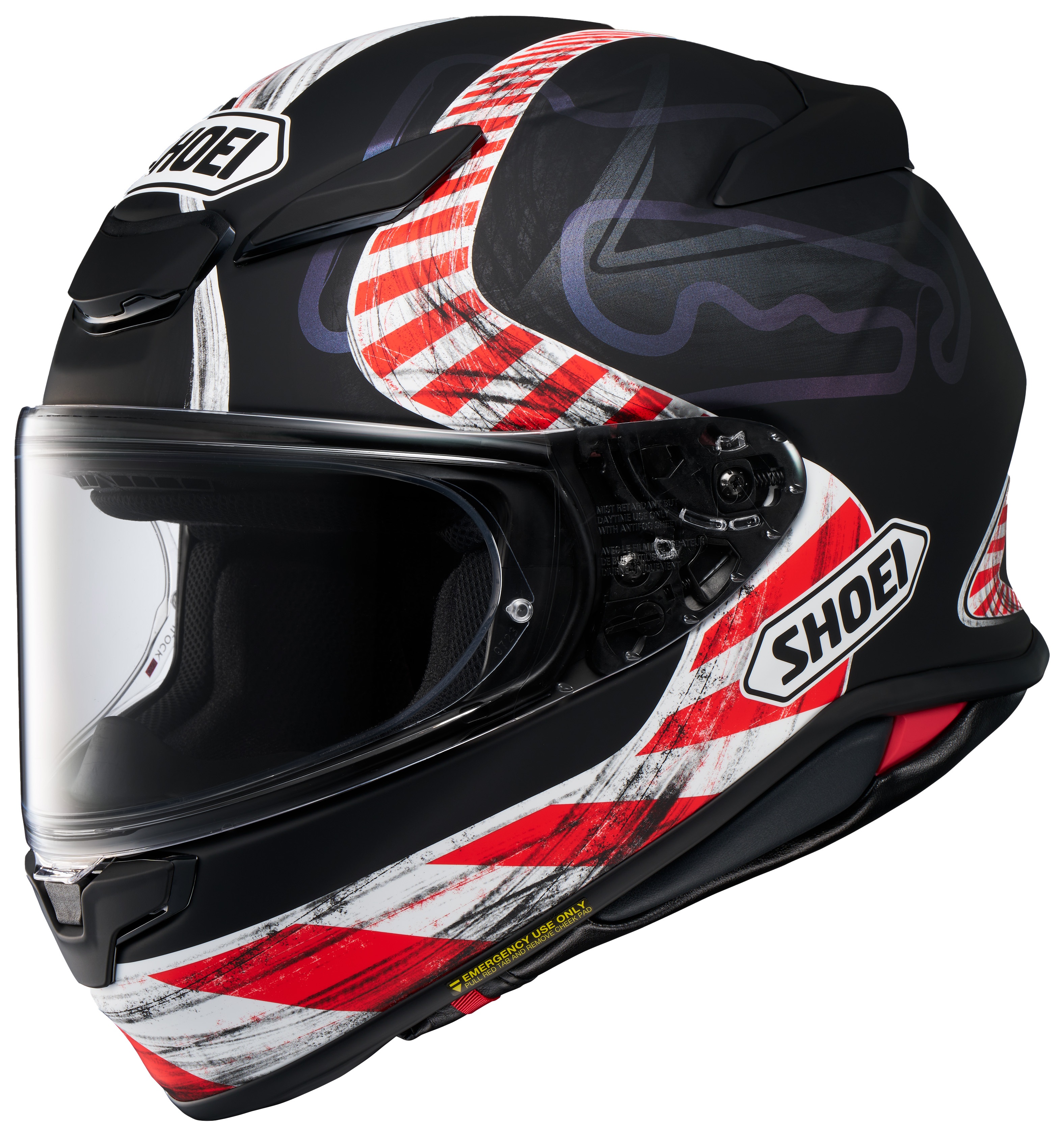 shoei rf 1400 cycle gear Shoei - RF-1400 Knee Down Helmet