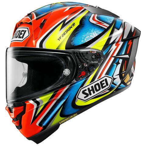 SHOEI X-Fifteen MARQUEZ DAZZLE XLサイズ X-Fifteen Marquez Dazzle Shoei Motorcycle Helmet Size XL 61