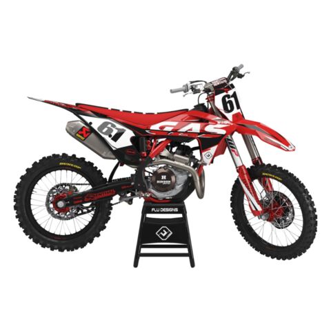 FLU Designs PTS 6 Graphics Kit Gas Gas 125cc-450cc