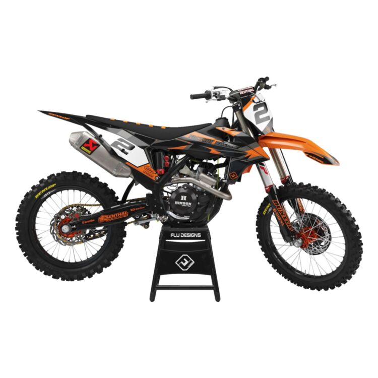 Black/Orange