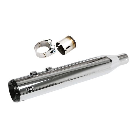 S&S Cycle 2 Into 1 Swindler 4.5" Muffler Kit For Harley Touring 2017-2026