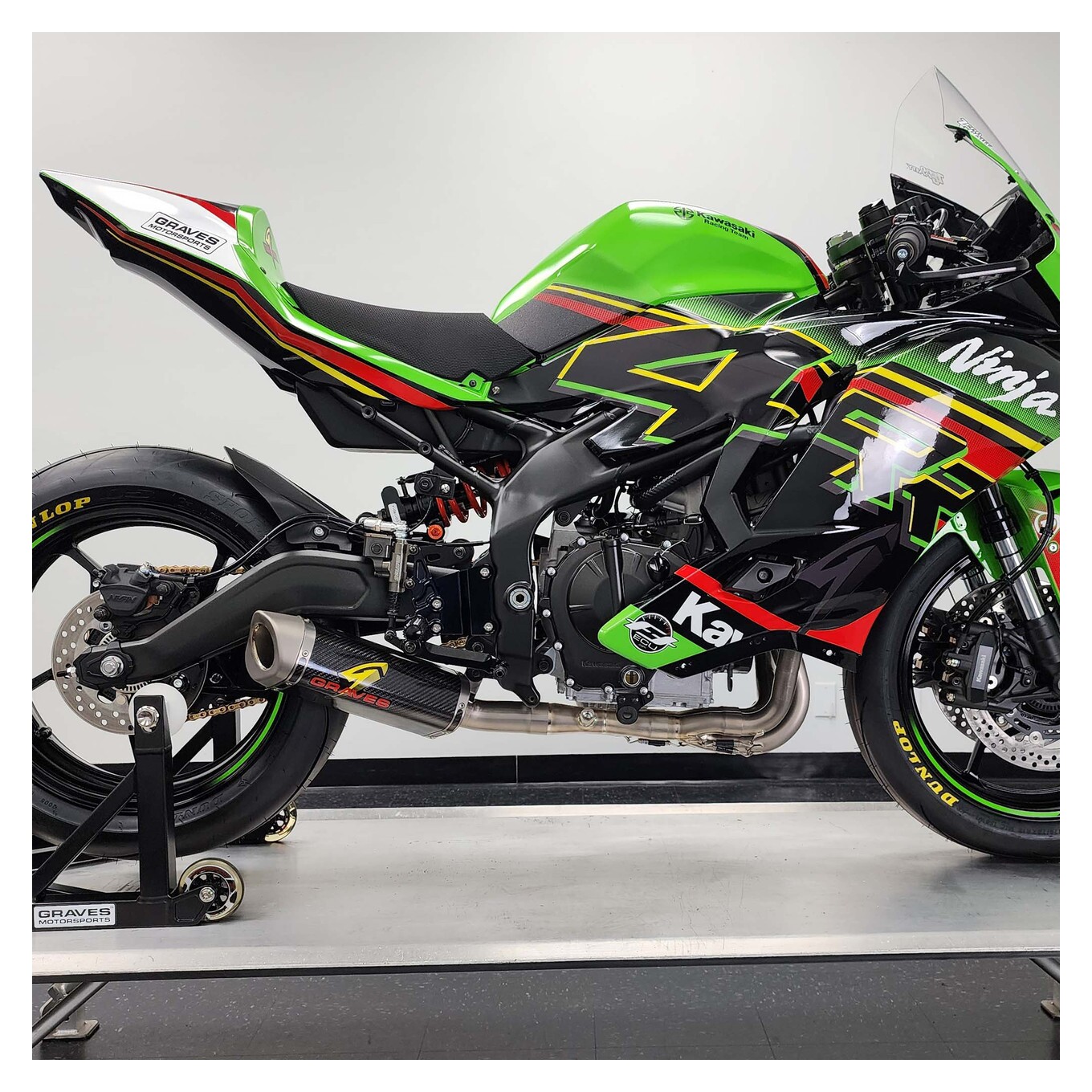 エリクサー4 Graves Motorsports WORKS Exhaust System Kawasaki ZX-4R / ZX
