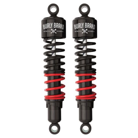 Burly Brand Stiletto Shocks For Harley Touring 2014-2025
