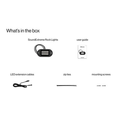ECOXGEAR Extreme LED Rock Lights