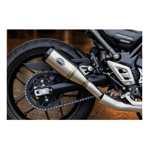 S&S Cycle Grand National Slip-On Muffler Kit Triumph Speed 400 / Scrambler 400 X 2024-2026