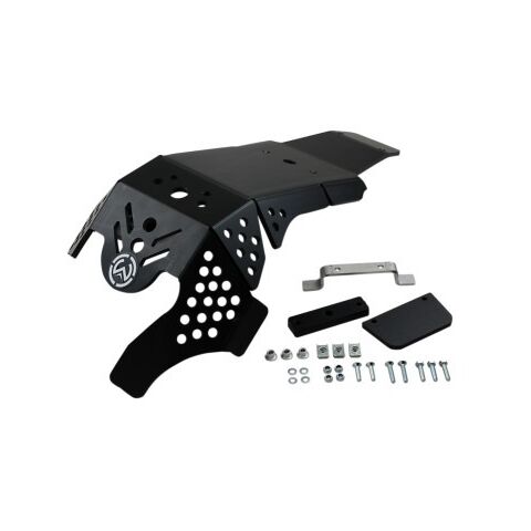 Moose Racing Pro LG Skid Plate Yamaha 250cc-450cc 2018-2024 Black [Incomplete]