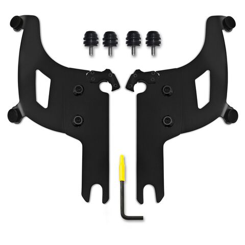 Memphis Shades Bullet Fairing Trigger-Lock Mount Kit For Harley FLHRXS 2017-2025 Black [Open Box]