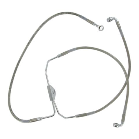 Drag Specialties Standard Length Front Brake Line Kit For Harley Non-ABS Touring 2008-2013