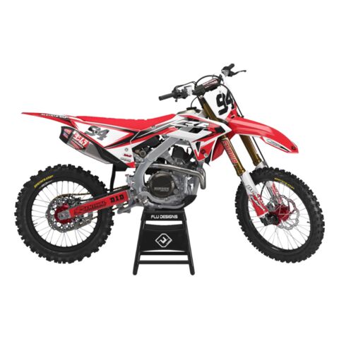 FLU Designs PTS 6 Restyle Graphics Kit Honda CR125R / CR250R 2002-2007