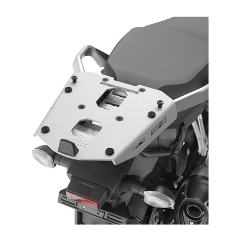 Givi SRA3112 Aluminum Top Case Rack Suzuki V-Strom 650 / 1000 / XT 2017-2025 Silver [Open Box]