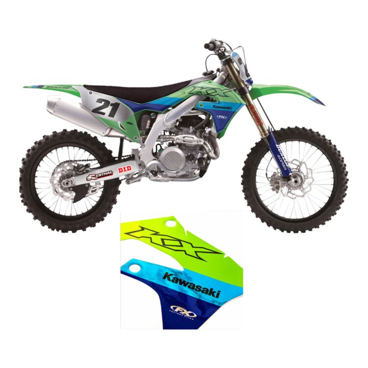 Chrome/Green/Blue