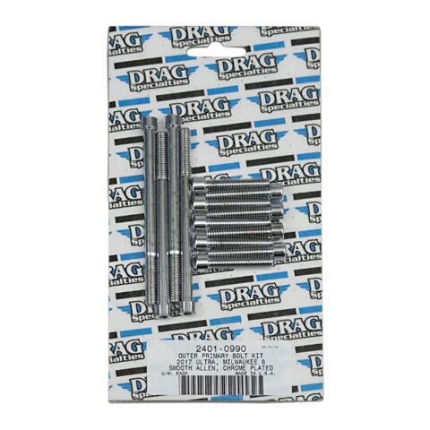 Drag Specialties Primary Cover Bolt Kit For Harley Touring 2017-2025