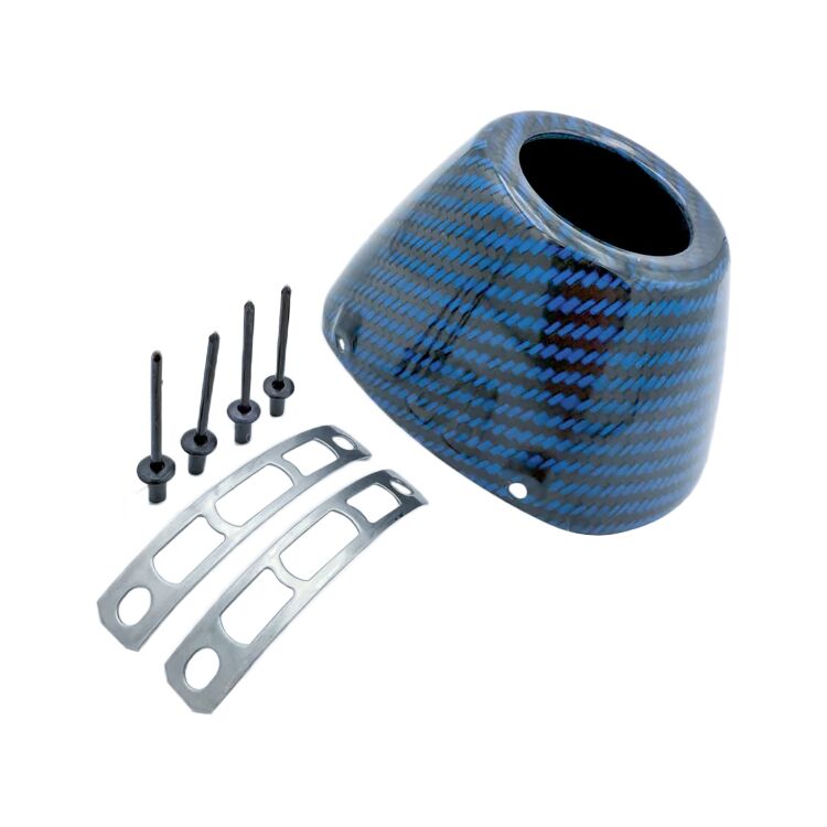 Blue Carbon Fiber