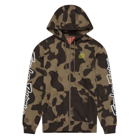 Troy Lee Branded Zip Up Hoody