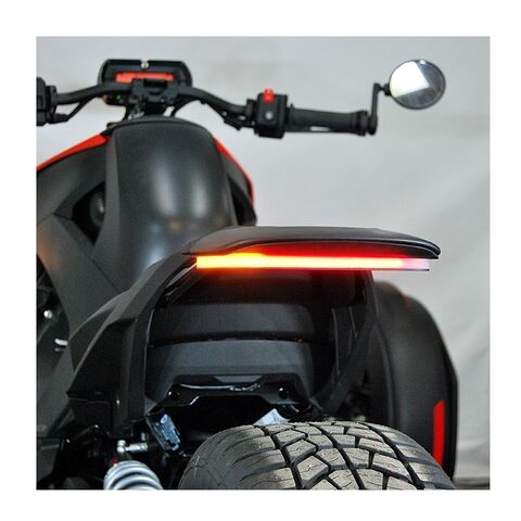New Rage Cycles LED Fender Eliminator Can-Am Ryker 2019-2025 Red/Amber / Without license plate bracket [Previously Installed]