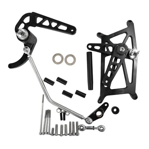 TC Bros Pro Series Mid Controls For Harley Softail 2018-2025