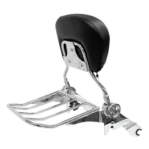 Rivco Quick Detach Backrest And Rack For Harley Touring 2009-2013 [Previously Installed]