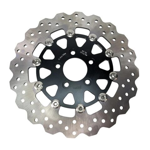 TC Bros Profile Rear Floating 11.8" Brake Rotor For Harley Touring 2008-2025