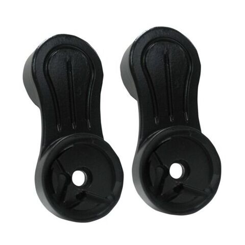 Pingel Fairing Mirror Drop Brackets For Harley Touring 2014-2024 Black [Open Box]