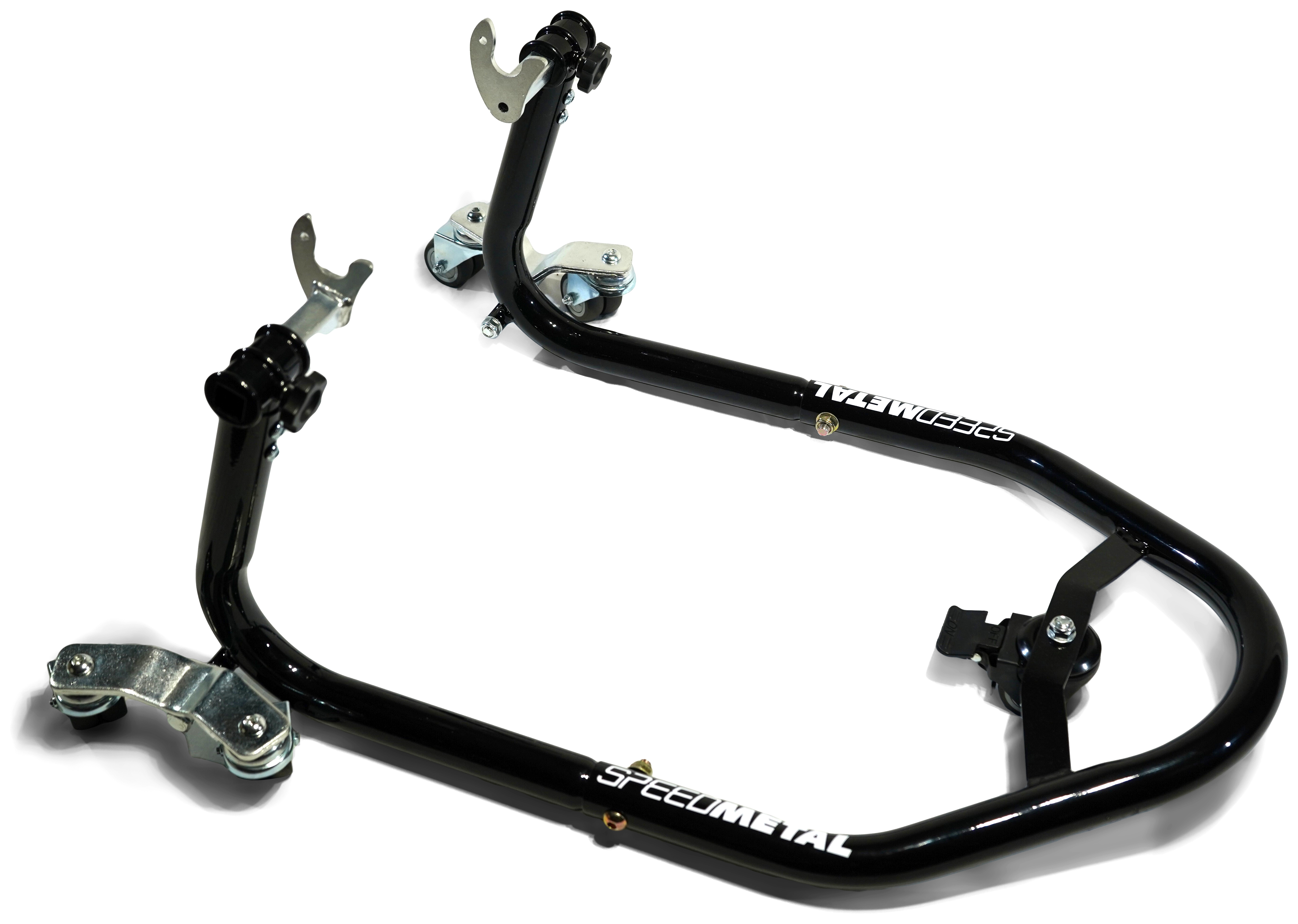 Support De Levage Arrière Universel Pour Moto Sportive - Stand Paddock Noir HTTMT