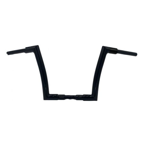 Fat Baggers Inc. 1 1/2" Flat Top EZ Install Handlebar For Harley Road Glide 2023-2026 12" / Black [Previously Installed]