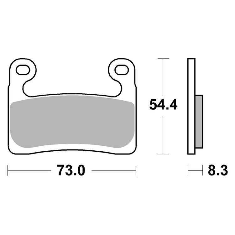 SBS RST Sintered Front Brake Pads 960RST [Open Box]