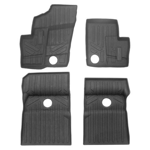 Smartliner UTV Rugged Rubber Floor Liners Polaris RZR XP 1000 / Trail / Trail S 2014-2024