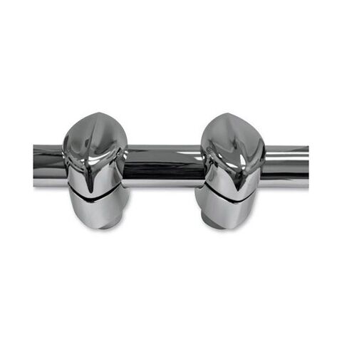 LA Choppers Mohawk Riser Caps 1 1/4" / Chrome [Previously Installed]