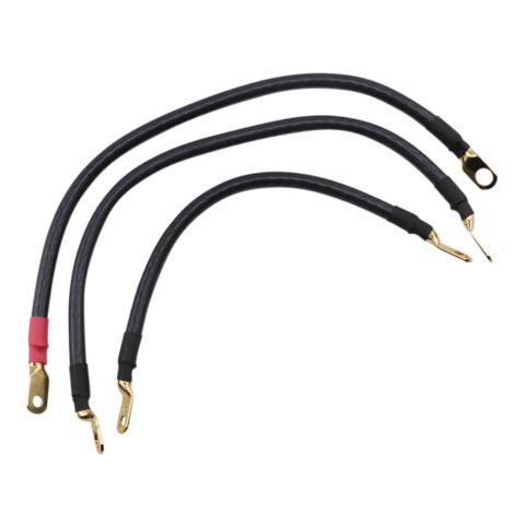 Terry Components Heavy Duty Battery Cables For Harley FXR 1982-1988