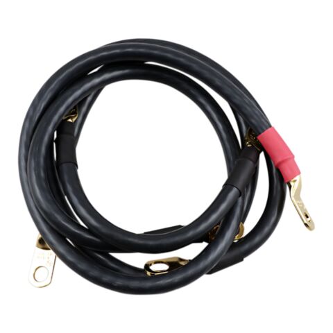 Terry Components Heavy Duty Battery Cables For Harley Touring 1980-1988