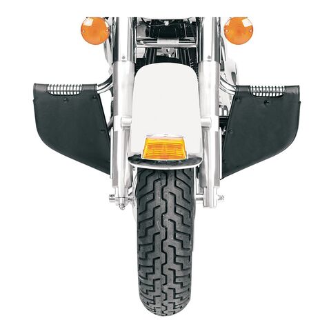 Drag Specialties Lowers For Lindby Highway Bars Harley Softail  2000-2017 Black / Plain [Open Box]