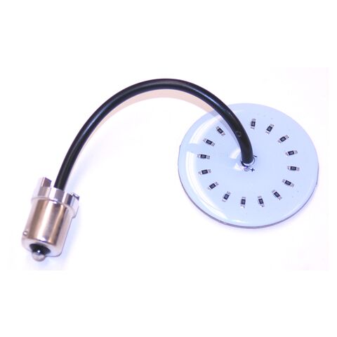 Letric Lighting Co. LED Front Bullet Style Turn Signal Inserts For Harley 2000-2025 White / Amber 115... [Open Box]