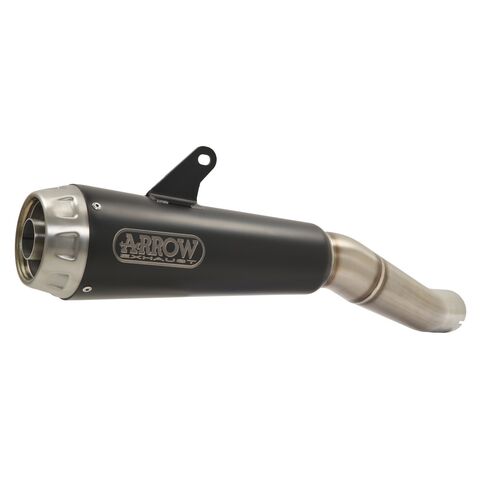 Arrow Pro-Race Slip-On Exhaust Yamaha R3 2019-2024 Black Stainless Steel [Blemished - Very Good]