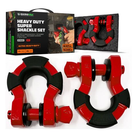 Rhino USA 8-Ton Super Shackle