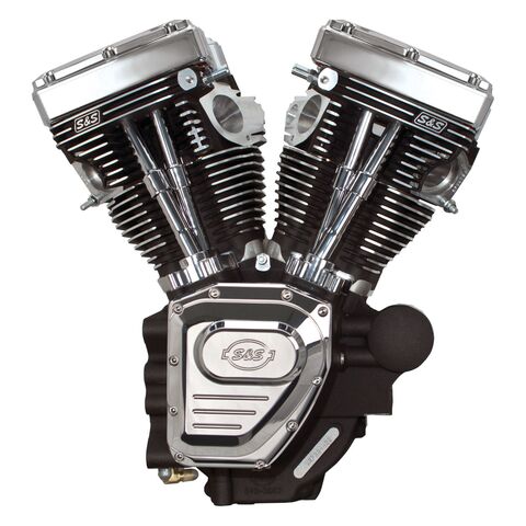 S&S Cycle T143 Long Block Engine With Easy Start Camshafts For Harley 1999-2006