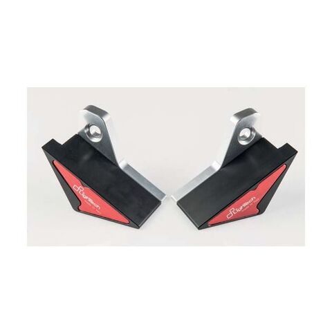 LighTech Frame Sliders Aprilia RSV4 RR / RF 2015-2016 Red/Black [Incomplete]