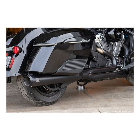 S&S Cycle Full Length Race Only Qualifier 2-1 Exhaust System For Indian 2020-2026