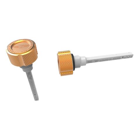 Figurati Designs Performance Knurled Magnetic Transmission Oil Dipstick For Harley Touring 2017-2026