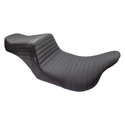 Le Pera TailWhip Pleated 2-Up Seat For Harley Touring 2008-2025