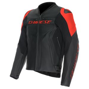 Dainese バイクジャケット サイズ54 ブラック/レッド　インナー付き dainese_racing5_perforated_lea