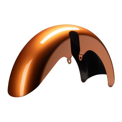 HogWorkz OE Color Matched 18" Fusion Wide Fat Tire Front Fender For Harley Touring 1996-2025