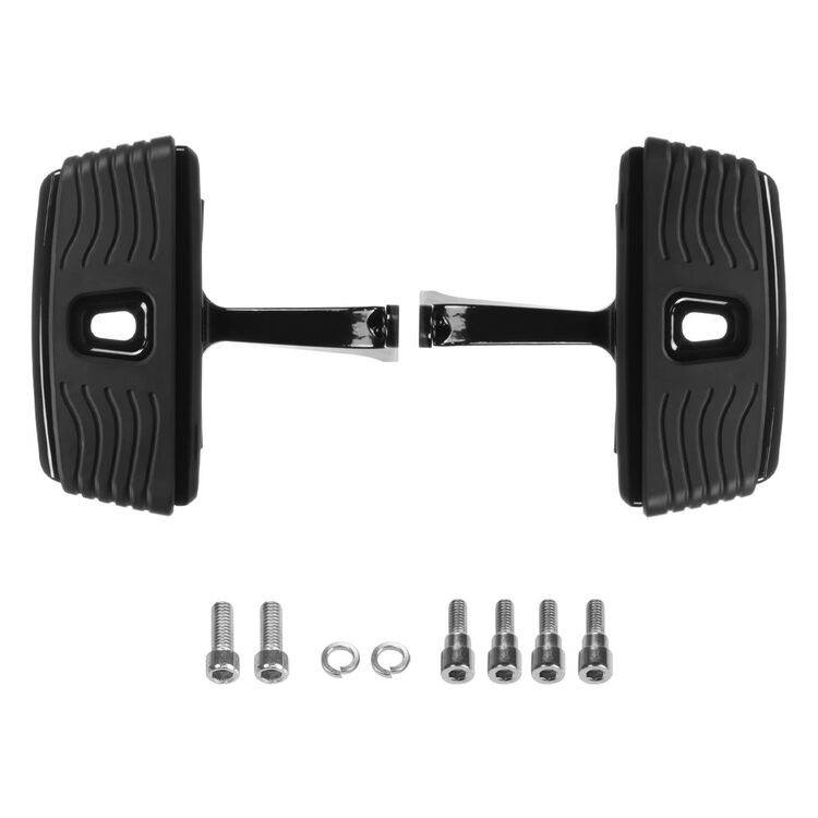 HogWorkz Riot Passenger Floorboards For Harley Touring 1993-2025
