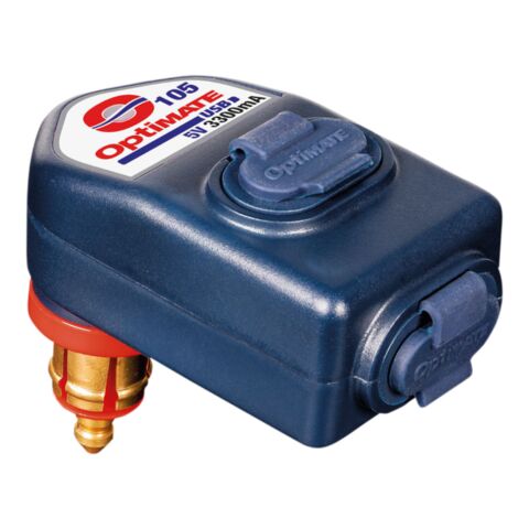 TecMate Dual USB Low Profile DIN Charger