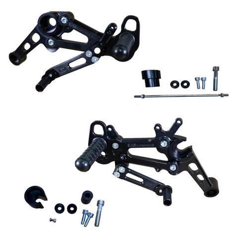 Woodcraft Rearset Kit Aprilia RS 457 2024-2025