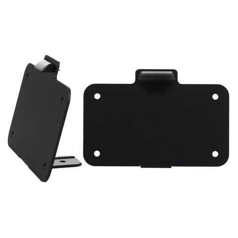 HogWorkz Seat Bolt LED Upright License Plate Mount For Harley